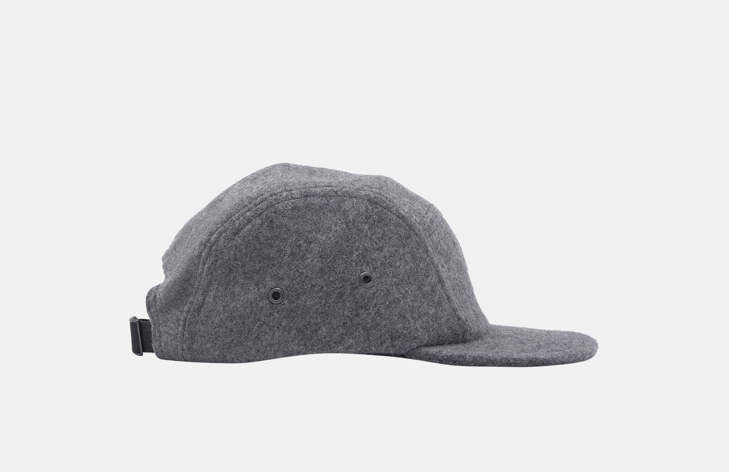 Five Panel Cap Wool Grey