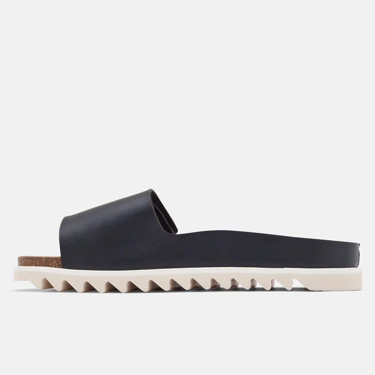 Palm Sandal Black Vegan