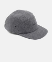 Five Panel Cap Wool Grey