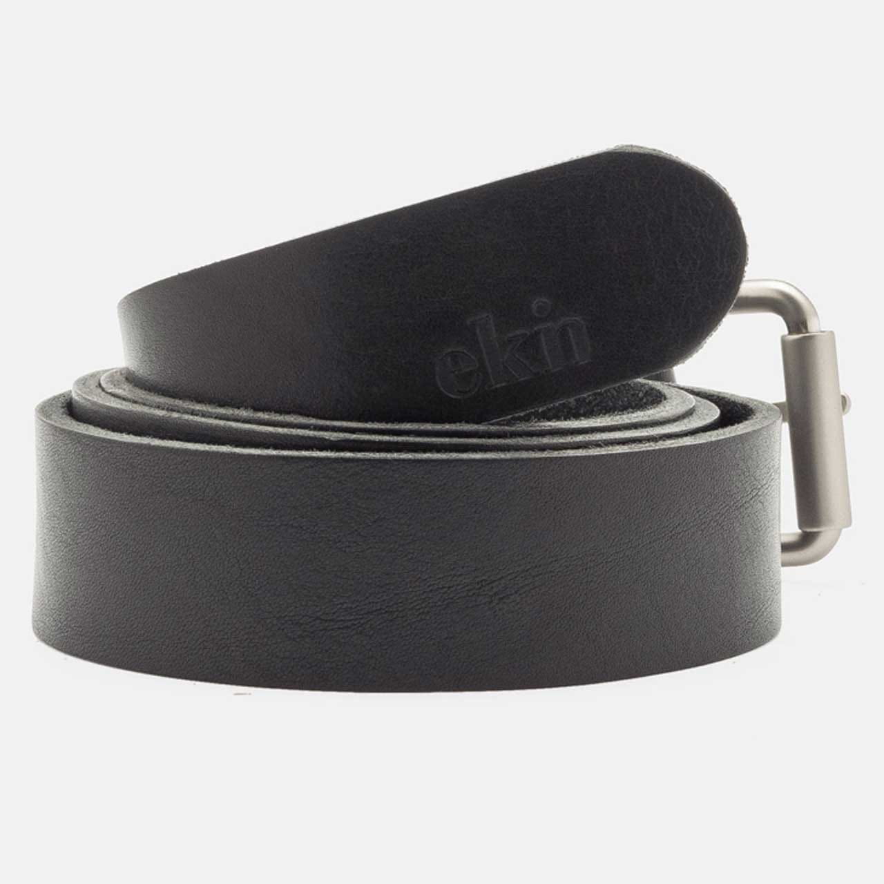 Belt Black Leather 3cm