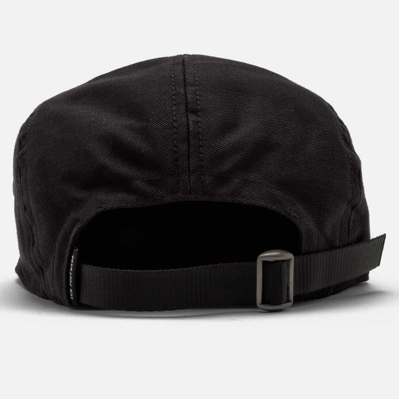 Five Panel Cap / Black Canvas