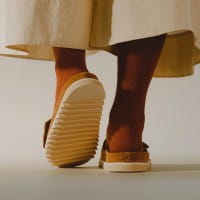 Palm Sandal Camel