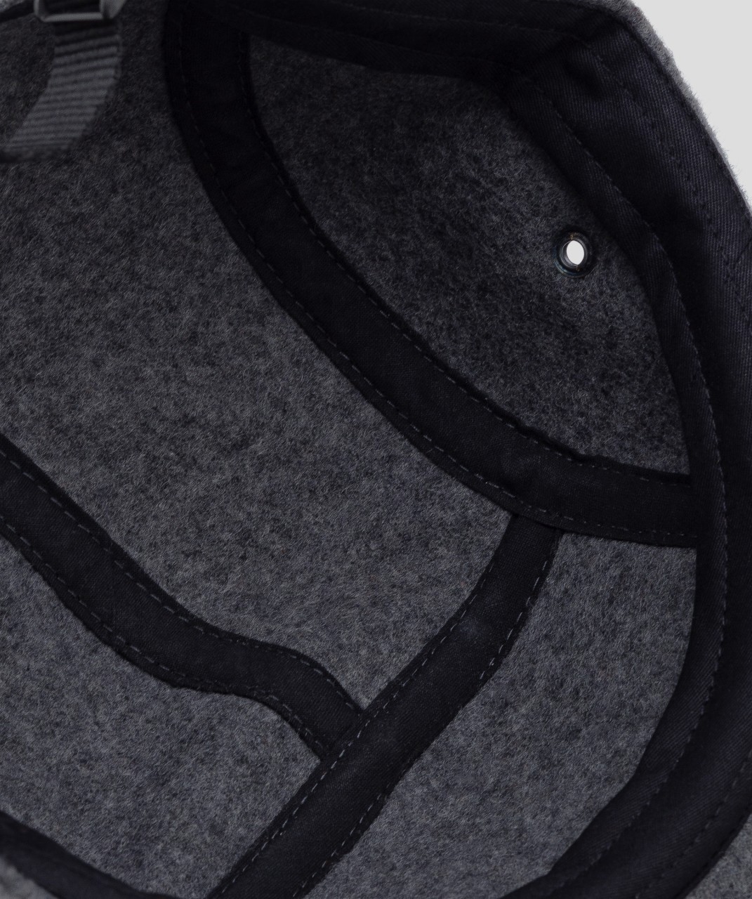 Five Panel Cap Wool Grey