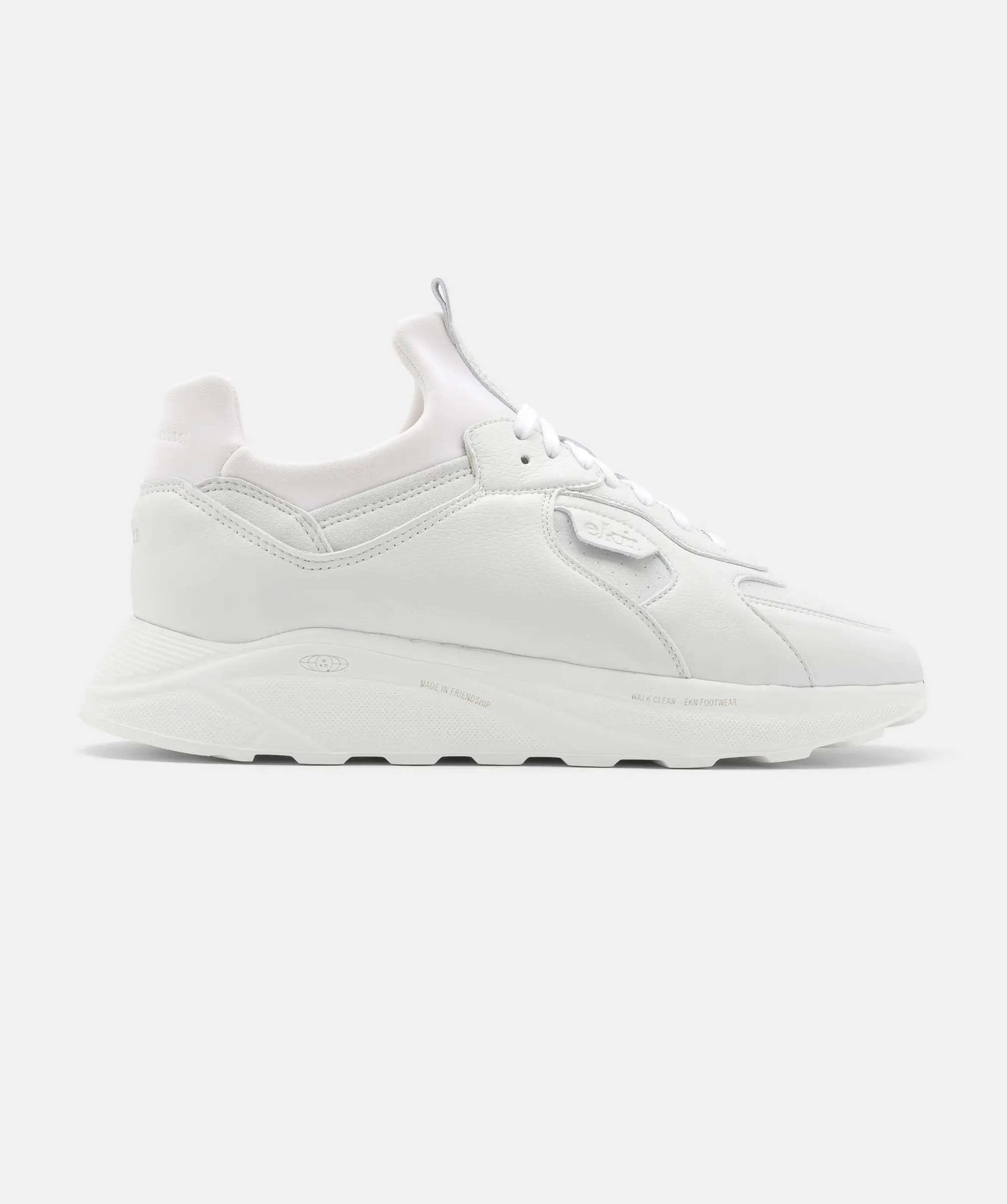 Timeless white sneaker | Vegan materials | ekn footwear