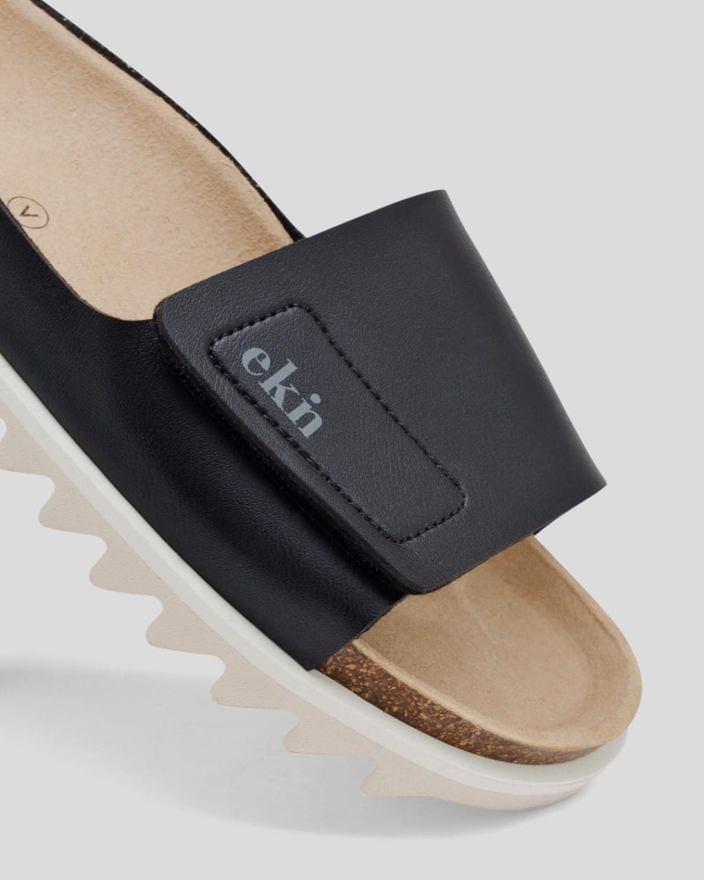 Palm Sandal Black Vegan