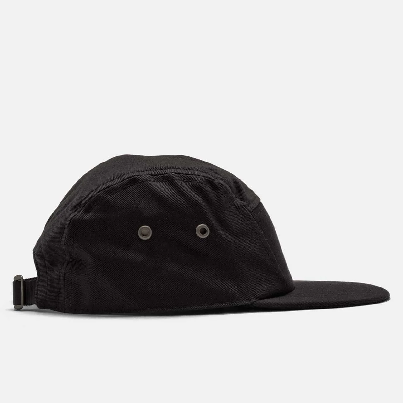 Five Panel Cap / Black Canvas