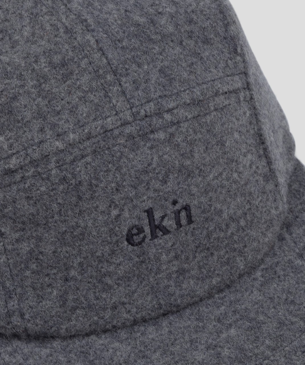 Five Panel Cap Wool Grey
