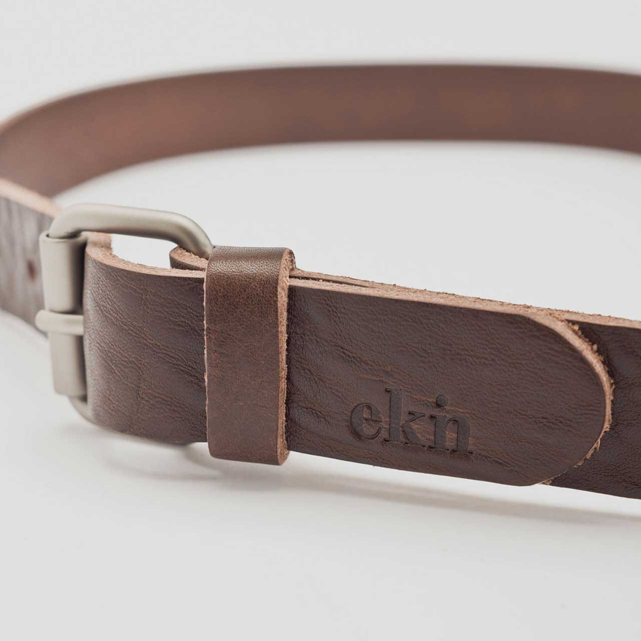 Belt Brown Leather 3,5 cm