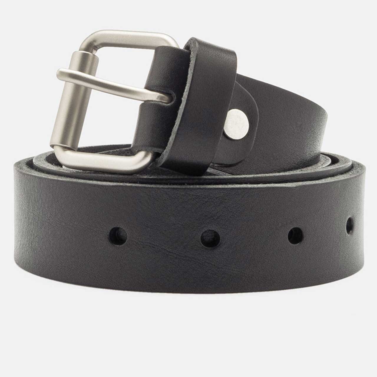 Belt Black Leather 3cm