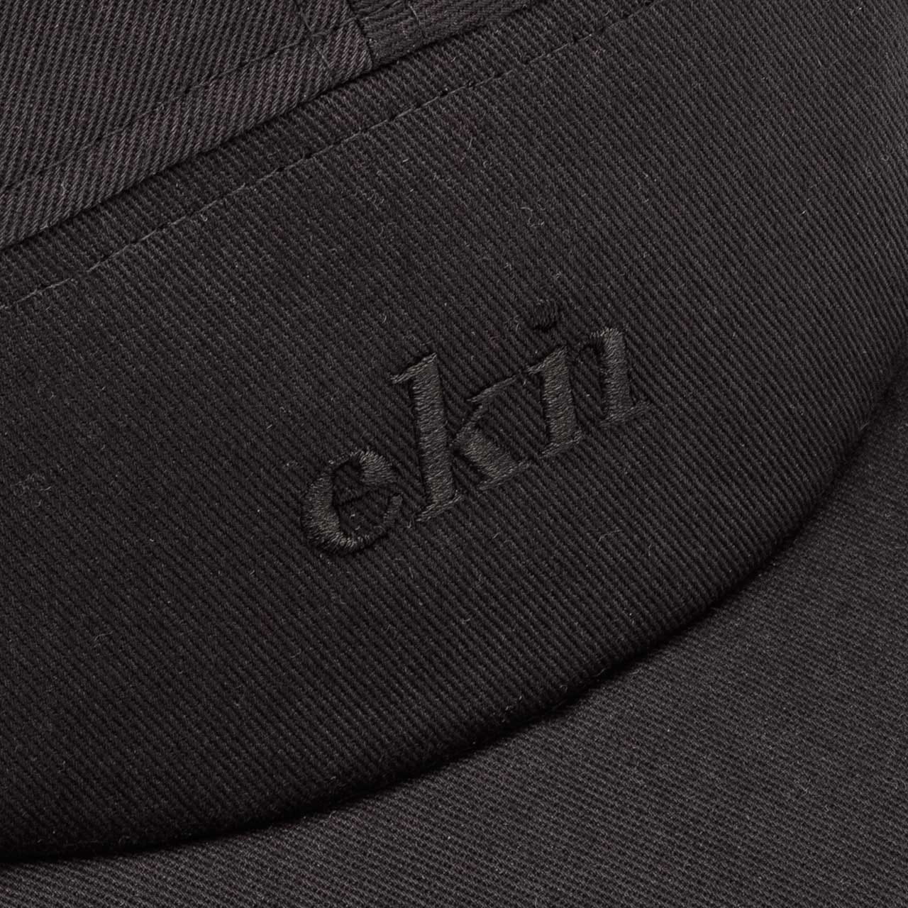 Five Panel Cap / Black Canvas