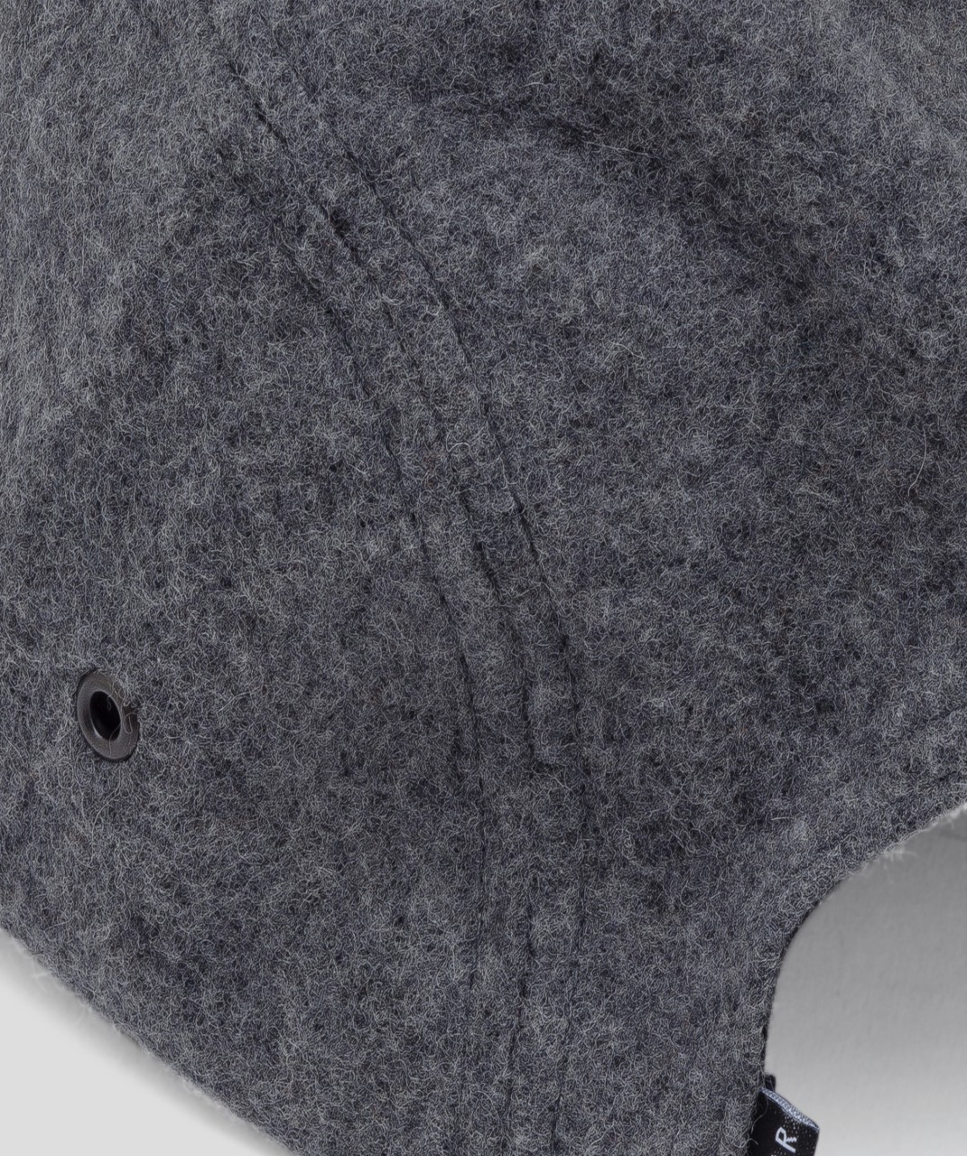 Five Panel Cap Wool Grey