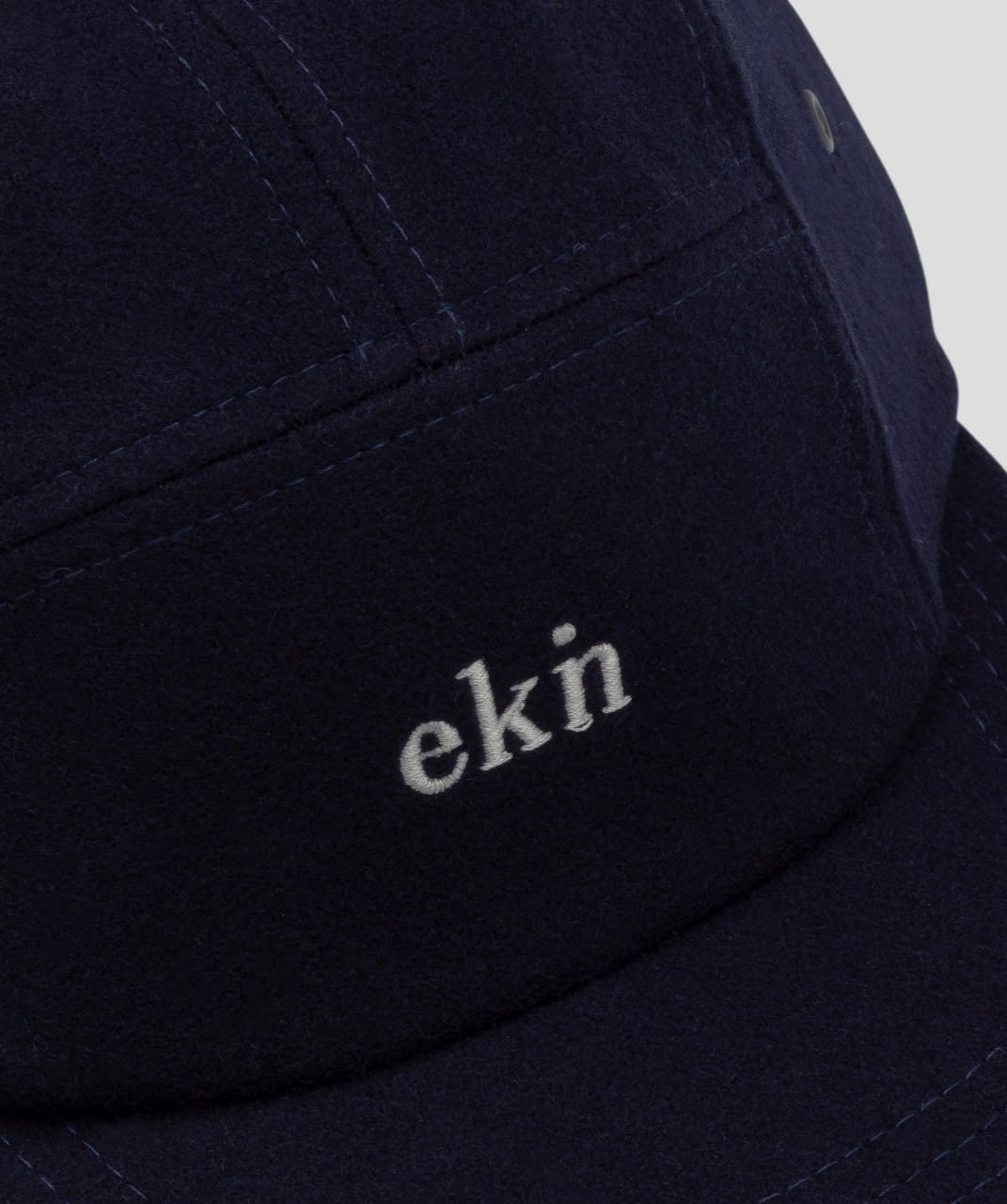 Five Panel Cap Wool Navy