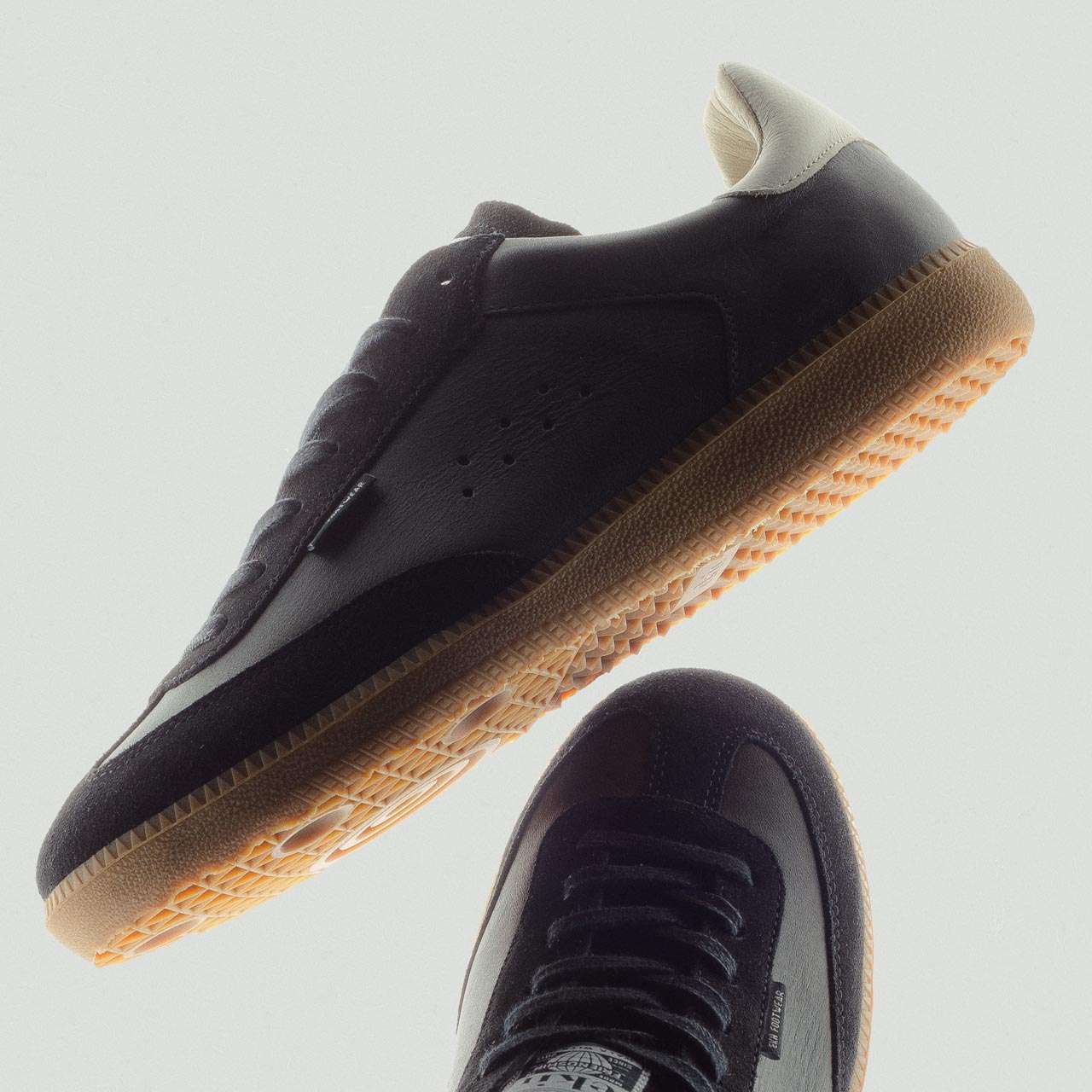【関税込み】ekn ブラック Tsuga スニーカー Minimalist sneaker | Made in Portugal | ekn footwear