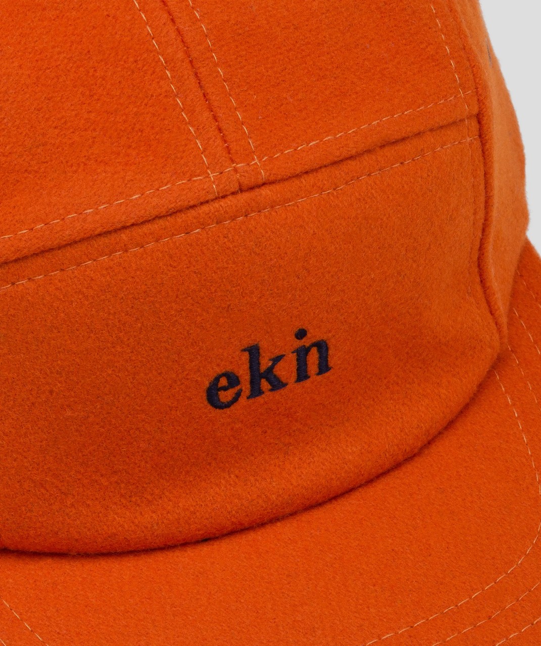 Five Panel Cap Wool Orange